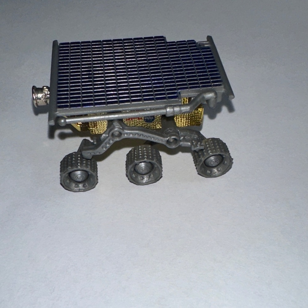 Hot Wheels JPL Sojourner Mars Rover diecast toy from the 1996 Mattel